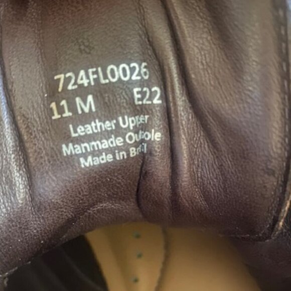 Flag Ltd. Brown Leather Boots 11 - Picture 6 of 7